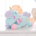Nuevo diseño personalizado divertido felpa unicornio juguetes caja de pañuelos cubierta de buena calidad decoración del hogar juguetes